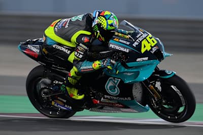 Valentino Rossi am Mittwoch in Losail