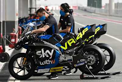 Auf welchem Fabrikat künftig der VR46-Schriftzug in der MotoGP-WM prangt, steht noch nicht fest