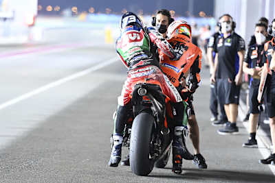 Alex Márquez nahm beim Katar-Test unter anderem den Taxi-Dienst von Iker Lecuona in Anspruch