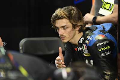 Luca Marini verbrachte den Freitag in seiner Box