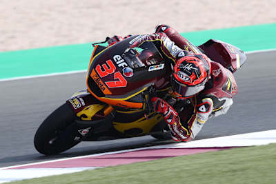 Augusto Fernández beim IRTA-Test in Katar