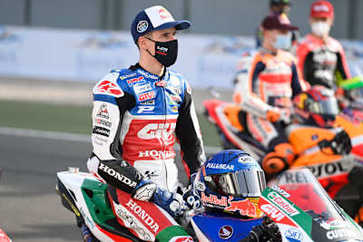 Alex Márquez beim Fototermin vor dem MotoGP-Auftakt 2021