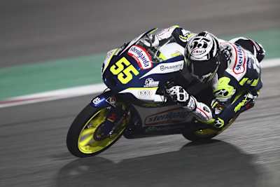 Romano Fenati mit Frühstart in Katar