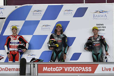 Die erste Startreihe für den GP am Sonntag