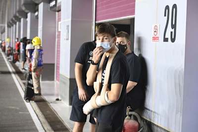 Barry Baltus erlitt in Katar einen Handgelenksbruch