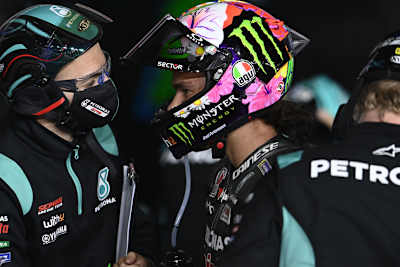 Franco Morbidelli hatte eine Menge Gesprächsbedarf