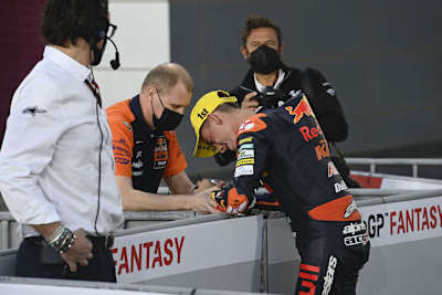 Aki Ajo mit seinem Schützling Pedro Acosta