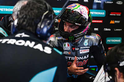 Franco Morbidelli in der Petronas-Box