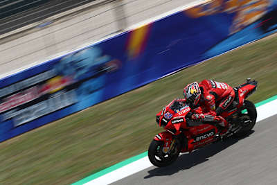 Jack Miller verliert besonders im Schlusssektor Zeit auf seinen Teamkollegen Francesco Bagnaia