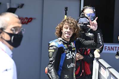 Marco Bezzecchi fuhr in Jerez zum ersten Mal auf das Podium in dieser Saison