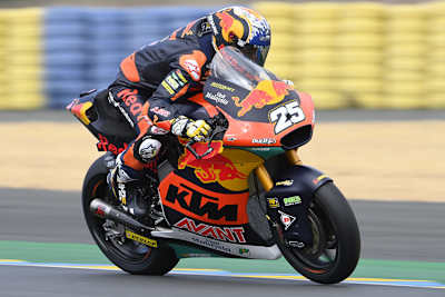 Raul Fernandez startet zum ersten Mal in der Moto2-Klasse von ganz vorn