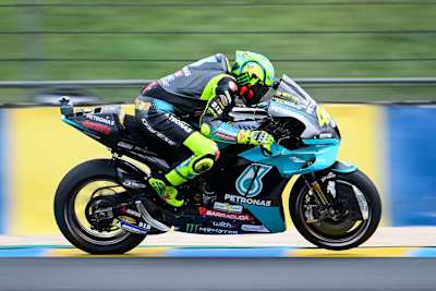 Valentino Rossi am Freitag in Le Mans