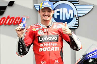 Jack Miller freute sich über die erste Startreihe