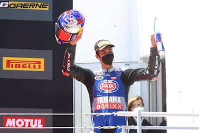 Toprak Razgatlioglu stand 2021 bereits vier Mal auf dem Podium