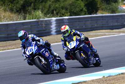 Jules Cluzel besiegte Domi Aegerter um 0,015 Sekunden