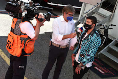 Andrea Iannone (rechts) beim Misano-GP