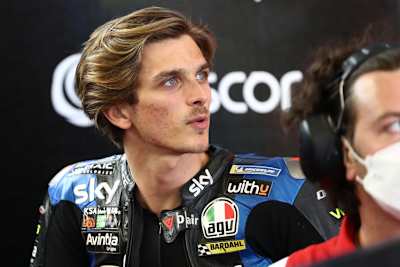 Luca Marini startete 2021 zum ersten Mal in der Königsklasse 