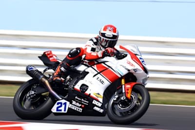 Randy Krummenacher war bei Rennstart ziemlich nervös