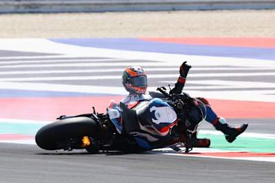 Auch Michael van der Mark gehörte in Misano zu den Sturzopfern