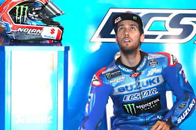 Alex Rins kämpft noch mit den Folgen seiner Unterarm-OP