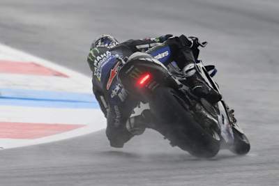 Maverick Viñales: In den finalen zehn Minuten kamen die Regenreifen zum Einsatz