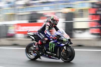 Fabio Quartararo am Freitag in Assen