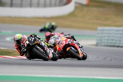 Aleix Espargaró stürzte beim Heim-GP in Montmeló