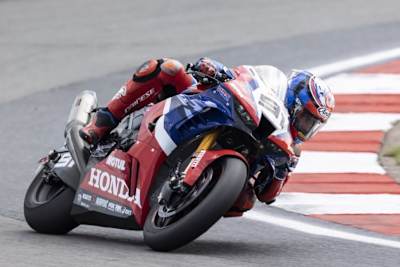 Leon Haslam in Donington