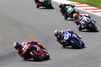 Leon Haslam fuhr in Donington die besten Honda-Ergebnisse ein