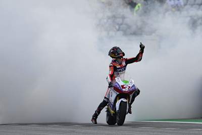 Lukas Tulovic gewann im Vorjahr einen MotoE-Lauf in Österreich