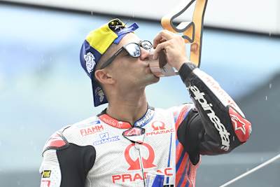 Jorge Martin jubelt in Österreich