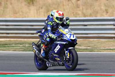 Dominique Aegerter hat Steven Odendaal am Freitag im Griff