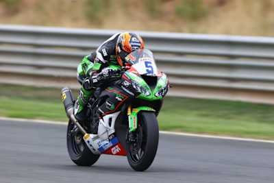 Philipp Öttl war mit Platz 6 im zweiten Rennen zufrieden