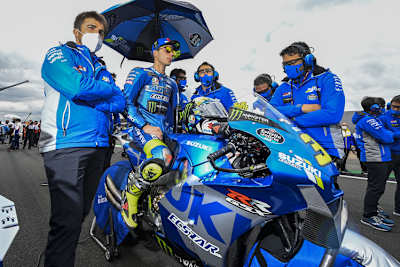 Joan Mir hat im Kampf um die Titelverteidigung noch nicht aufgegeben