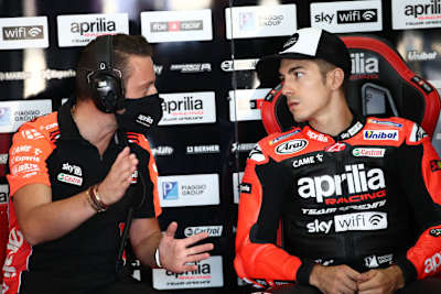 Giovanni Mattarollo und Maverick Viñales 