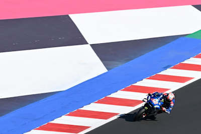 Alex Rins auf dem bunten Circuit von Misano