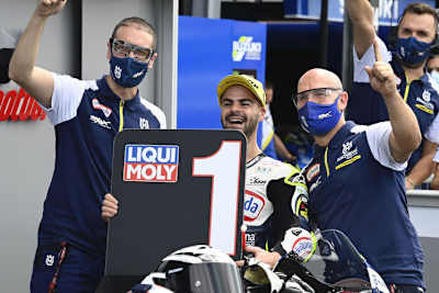 Romano Fenati sichert sich in Misano seine dritte Pole-Position des Jahres