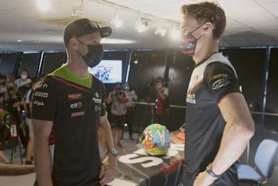 Jonathan Rea und Chaz Davies
