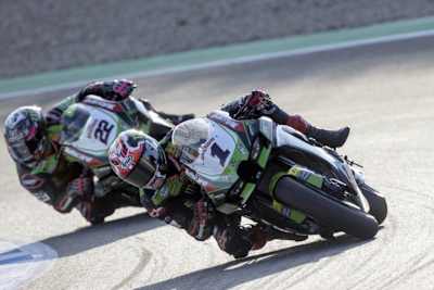 Jonathan Rea und Alex Lowes