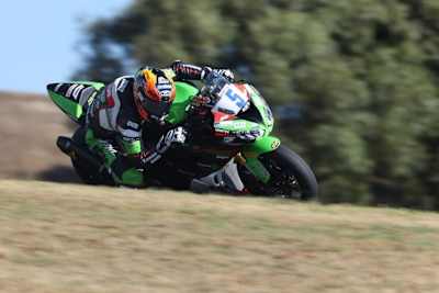 Philipp Öttl kann das Limit seiner Kawasaki nicht ausreizen