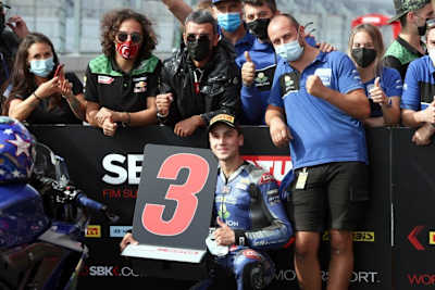 Statt als Dritter beendete Bahattin Sofuoglu das letzte Saisonrennen als 17.