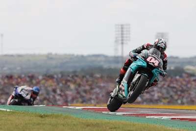 Andrea Dovizioso kämpft mit seiner 2019er-Yamaha