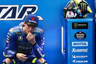 Joan Mir muss in Valencia noch am Setup arbeiten