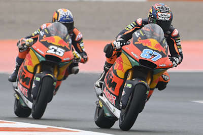 Remy Gardner und Raul Fernandez beendeten den Freitag direkt hintereinander