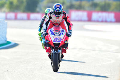 Pole-Setter Jorge Martin