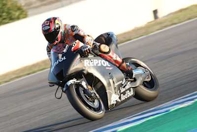 HRC-Testfahrer Stefan Bradl