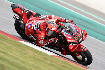 Pecco Bagnaia auf der 2022er-Ducati