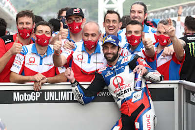 Johann Zarco feiert Platz 3 in Mandalika