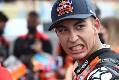 Raúl Fernández wurde in seinem zweiten MotoGP-Rennen mit schwierigen Bedingungen konfrontiert