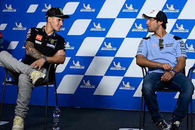 Respektvolles Verhältnis: Fabio Quartararo und Enea Bastianini